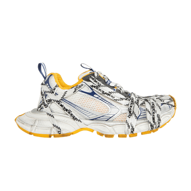 Balenciaga 3Xl Extreme Lace 'White Navy Orange'