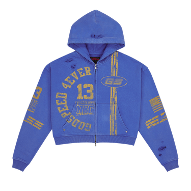 Godspeed Roadster Zip Hoodie 'Blue/Yellow'