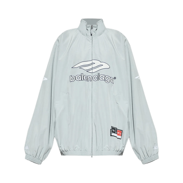 Balenciaga Tracksuit Zipper Jacket 'New Grey'