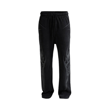 Hellstar Tribal Flame Sweatpants 'Black'