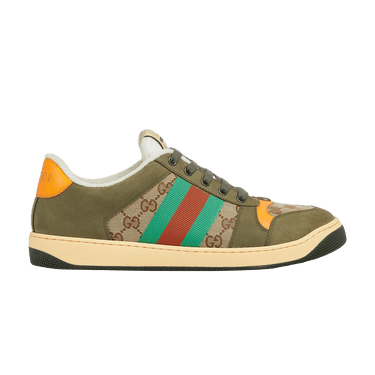 Gucci Screener Sneaker 'Beige Dark Brown'