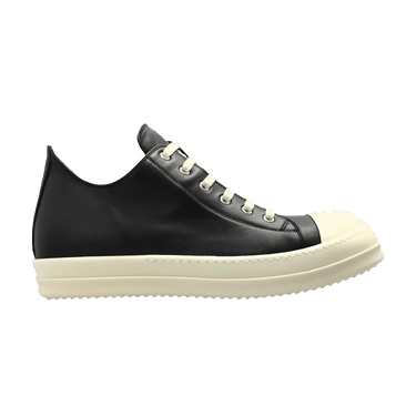 Rick Owens Ramones Low Sneaker 'Black Milk'