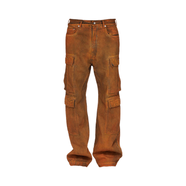 Rick Owens DRKSHDW Double Cargo Jeans 'Orange'