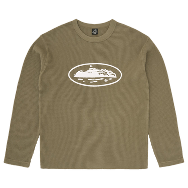 Corteiz Island Waffle Thermal 'Olive'