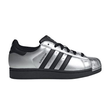 adidas Wmns Superstar II 'Silver Metallic Core Black'