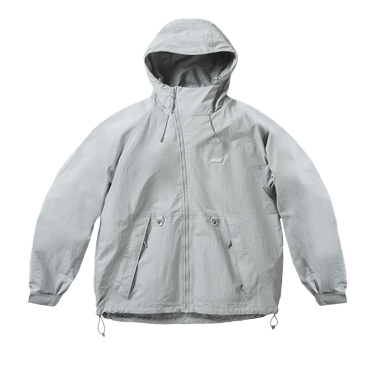 Buy Palace Asym Shell Jacket 'Concrete Grey' - P30JK042 | GOAT