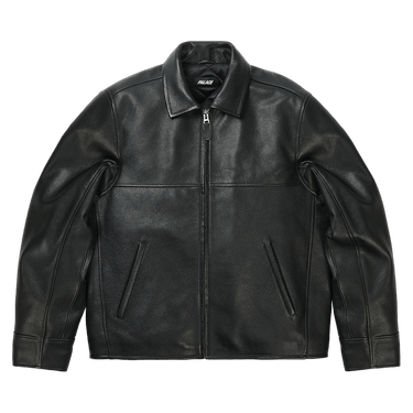 Palace Smoked Leather Jacket 'Black'