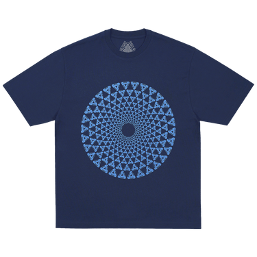 Palace Swirly T-Shirt 'Navy'