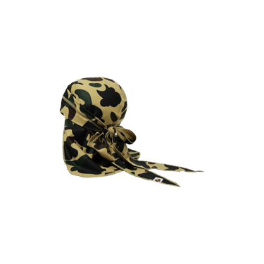 希少ベイプ ファースト DORAG（1st Camo Durag） イエローカモ Buy BAPE 1st Camo Du-Rag 'Yellow' - 1M30181014 YELLOW | GOAT