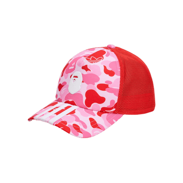 Adidas x BAPE Trucker Cap 'Clear Pink'