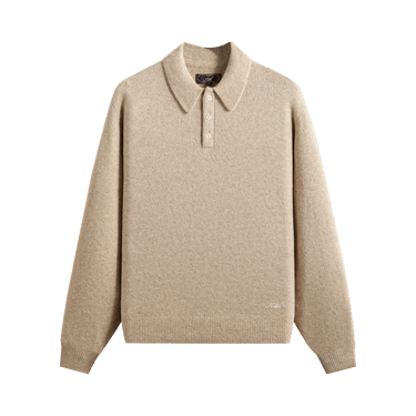 Kith Marled Harmon Rugby Pullover 'Carabiner Heather'