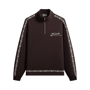 Kith Floral Queensbridge Quarter Zip 'Incognito'