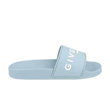 Givenchy Logo Signature Slide 'Sky Blue'