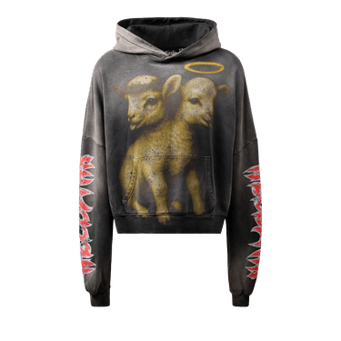 Hellstar Lamb Hoodie 'Black'