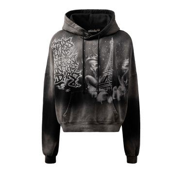 Hellstar Eiffel Tower Hoodie 'Black'