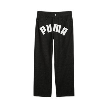 Puma x A$AP ROCKY Printed Denim Pants 'PUMA Black'