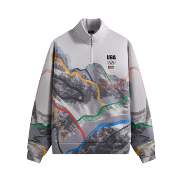Kith For Team USA Winter Mountain Quarter Zip 'White'
