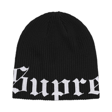 Buy Supreme Old English Printed Beanie 'Black' - SS26BN5 BLACK