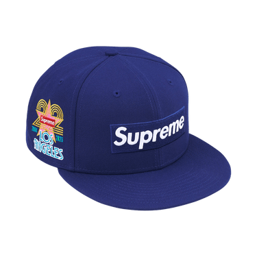 Buy Supreme Shop Box Logo New Era 'Light Navy Los Angeles