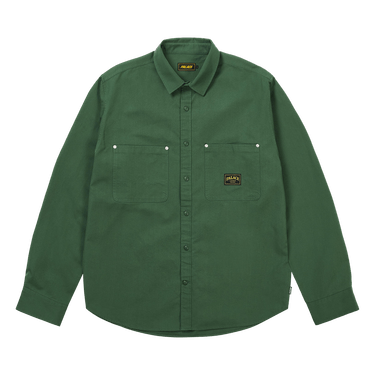 Palace Cotton Twill Overshirt Washed 'Green'