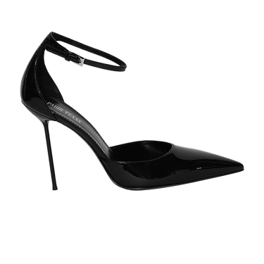 Paris Texas Wmns Lidia Ankle Strap Pump 'Black'