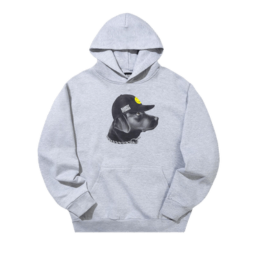 Market Smiley Dog Got Style Hoodie 'Ash Grey'