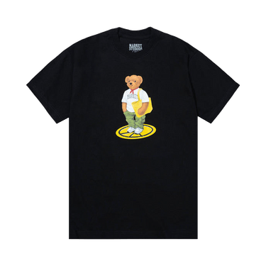 Market Stand For Peace Bear T-Shirt 'Jet Black'