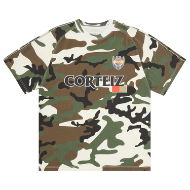 Corteiz Giapponese Cotton Jersey 'Woodland Camo'