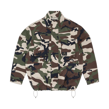 Corteiz Guerillaz Field Jacket 'Woodland Camo'