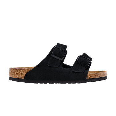Birkenstock Arizona Soft Footbed Suede 'Black'