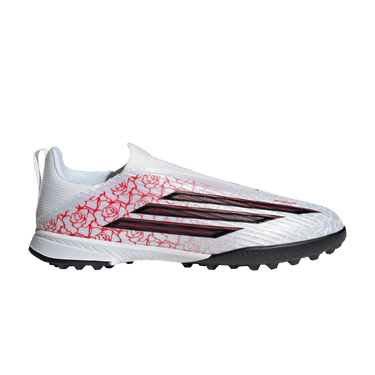 adidas F50 League Laceless TF GS PS 'Cloud White Core Black Lucid Red'