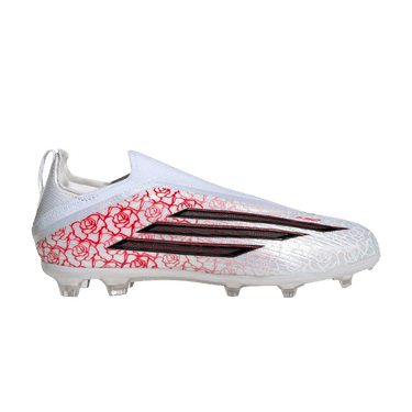adidas F50 Elite Laceless FG GS PS 'Cloud White Core Black Lucid Red'