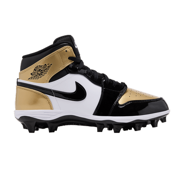 Air Jordan 1 Mid TD Cleat 'Gold Toe'