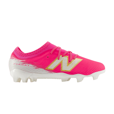 New Balance Furon Team FG V8 Little Kid 'Pink Heat Sea Salt'