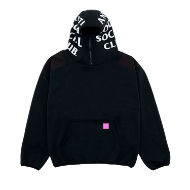 Anti Social Social Club Ski-Mask Hoodie 'Black'