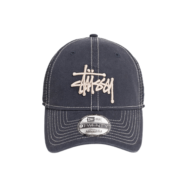 Stussy New Era 9twenty Washed Basic Trucker 'Navy'