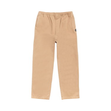 Stussy Beach Pant Cotton Twill 'Khaki'