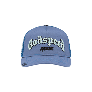Godspeed Forever Trucker Hat 'Triple Blue'