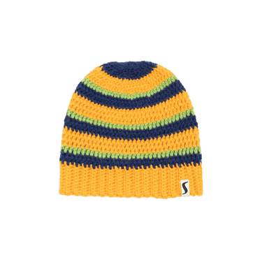 Stussy Stripe Knit Skullcap 'Gold'