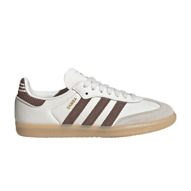 adidas Samba OG J 'Cloud White Earth Strata Gum