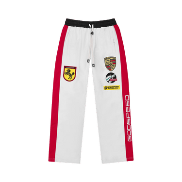 Godspeed GRC Track Pants 'White/Black/Red'