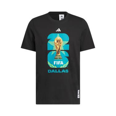 Adidas FIFA World Cup 26 Host City Dallas Graphic T-Shirt 'Black'