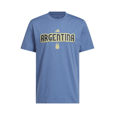 Adidas World Cup 26 Argentina Home Graphic Tee 'Crew Blue'