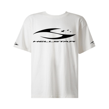 Hellstar H Cursive Logo T-Shirt 'White'