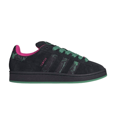 adidas Campus 00s 'Core Black Semi Court Green Shock Pink'