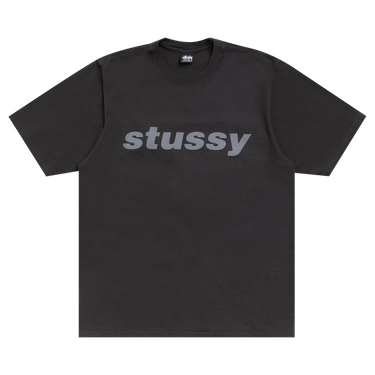 Stussy Shark Tee Pigment Dyed 'Faded Black'