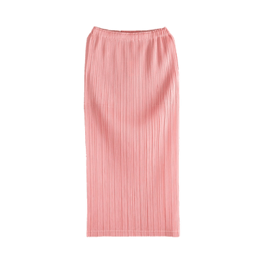 【pippi】PLEATS PLEASE グレーピンク、レッドショール2点 Buy Pleats Please Issey Miyake Thicker Bottoms 2 Skirt 'Coral Pink