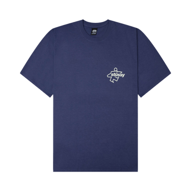 Stussy Surf Size Pigment Dyed Tee 'Indigo'
