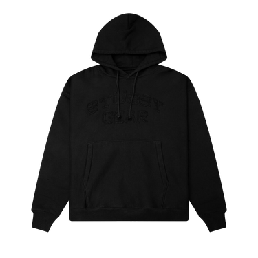 Stussy Gear Applique Hoodie 'Black'