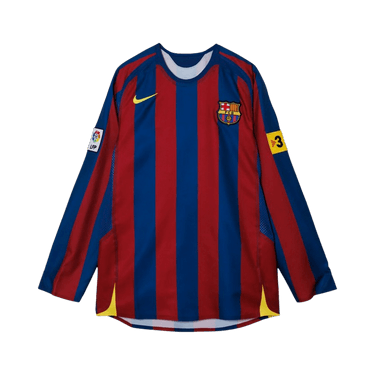 Nike FC Barcelona 2005/06 Reissue Replica Long-Sleeve Jersey 'Red/Blue'